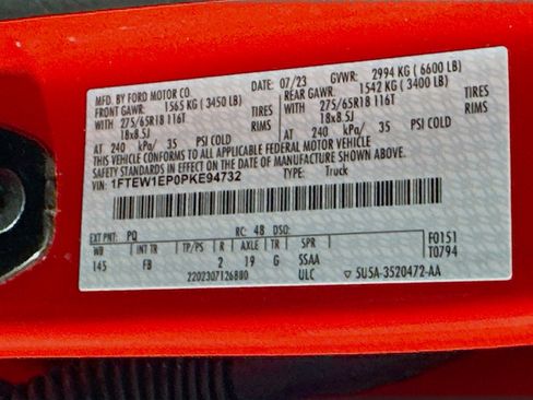 Used 2023 Ford F150 XLT w/ Equipment Group 302A High image 12