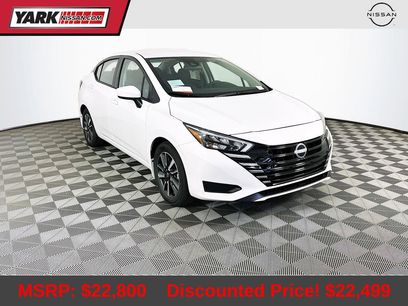 New 2025 Nissan Versa SV w/ Trunk Package