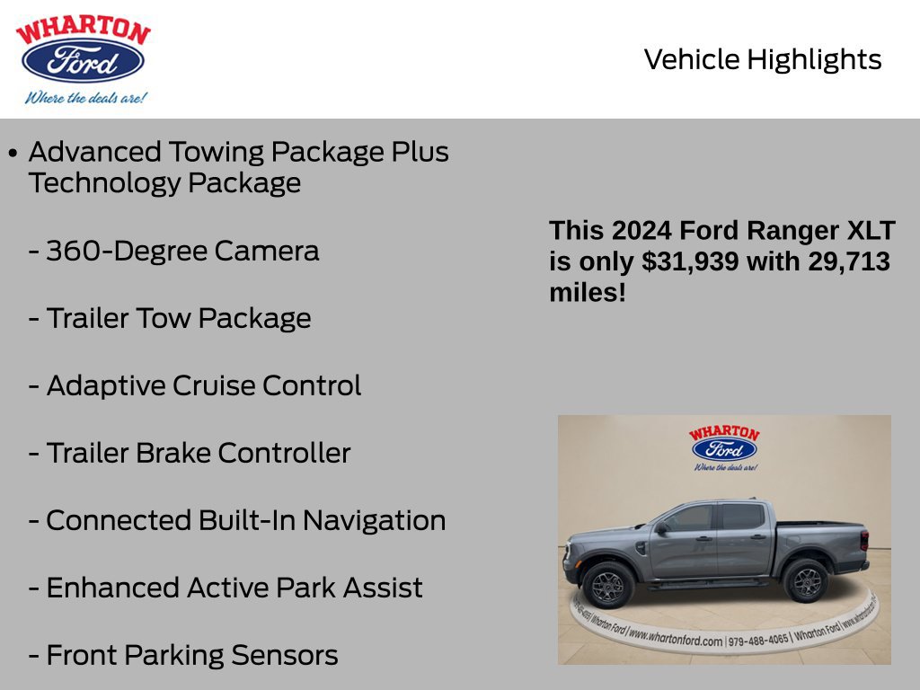 Used 2024 Ford Ranger XLT RWD image 11