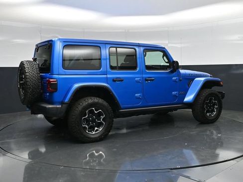 Used 2022 Jeep Wrangler Unlimited Rubicon 4xe w/ Steel Bumper Group AWD/4WD image 2