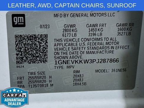 Used 2023 Chevrolet Traverse Premier AWD/4WD image 34
