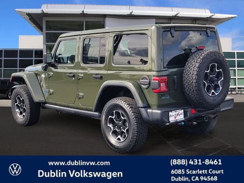 Used 2023 Jeep Wrangler Unlimited Rubicon 4xe w/ Safety Group image 6