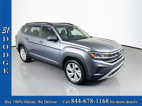 Used 2021 Volkswagen Atlas SE image 1