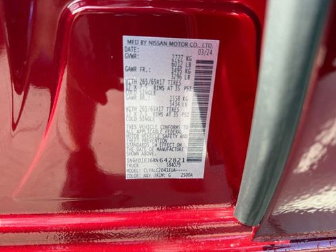 Used 2024 Nissan Frontier SV w/ SV Convenience Package image 33