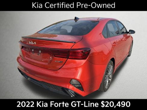 Certified 2022 Kia Forte GT-Line w/ GT-Line Technology Package FWD image 4