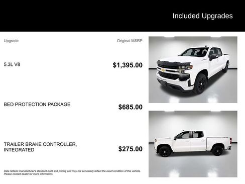 Used 2021 Chevrolet Silverado 1500 LT w/ Bed Protection Package AWD/4WD image 7