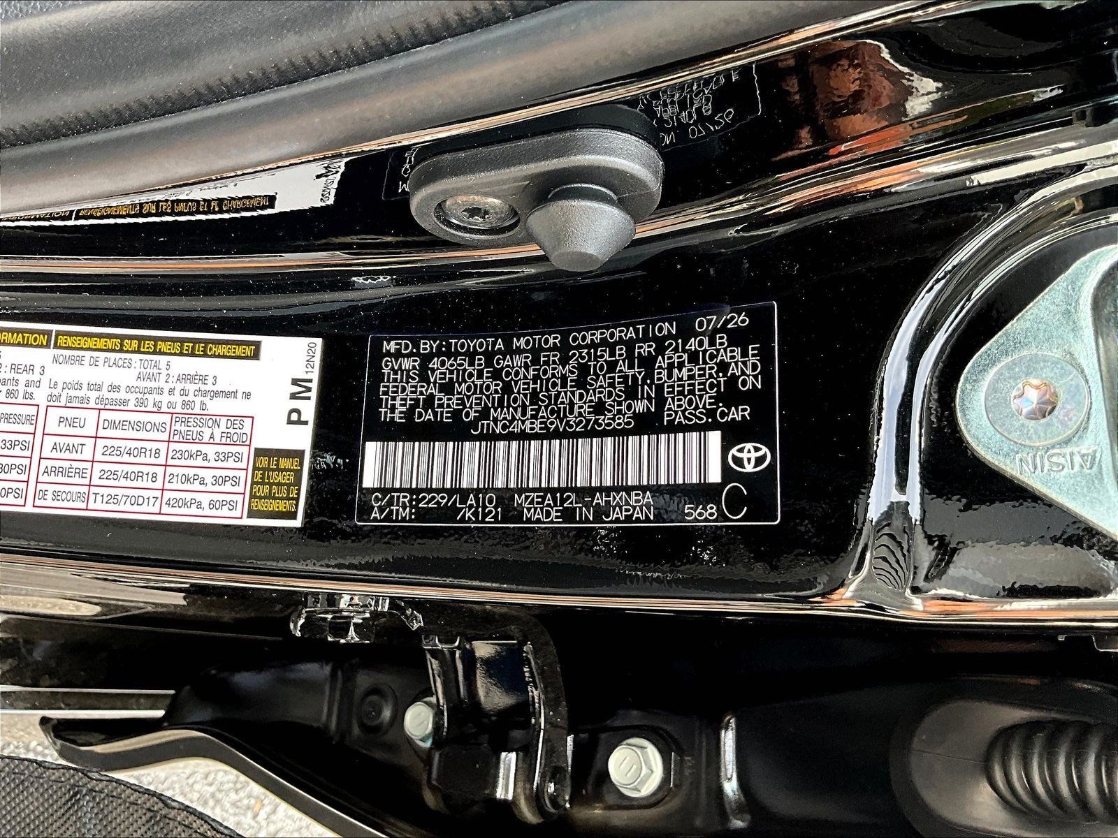 New 2027 Toyota Corolla XSE FWD image 21