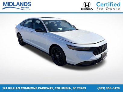 Certified 2025 Honda Accord SE