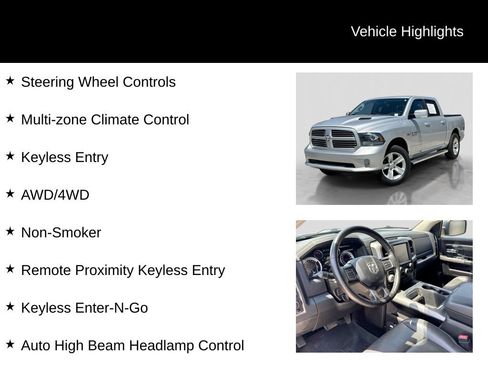 Used 2016 RAM 1500 Sport AWD/4WD image 16