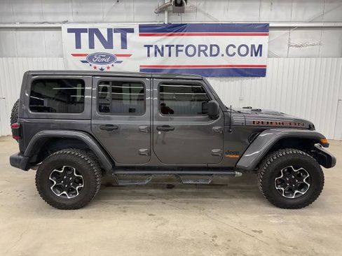Used 2021 Jeep Wrangler Unlimited Rubicon 4xe w/ Cold Weather Group AWD/4WD image 1