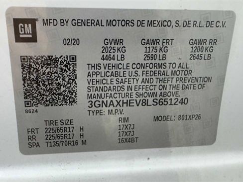 Used 2020 Chevrolet Equinox LS image 35
