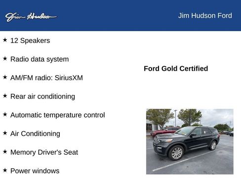 Certified 2023 Ford Explorer Limited w/ Limited Technology Package AWD/4WD image 13