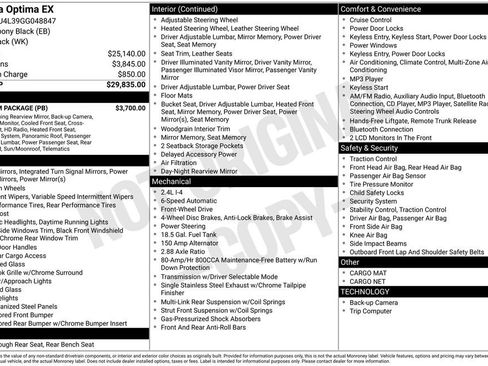 Used 2016 Kia Optima EX w/ Premium Package image 42