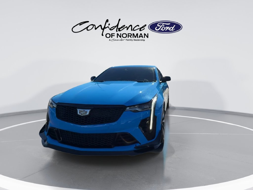 Used 2022 Cadillac CT4 V Blackwing w/ Carbon Fiber 1 Package RWD image 4