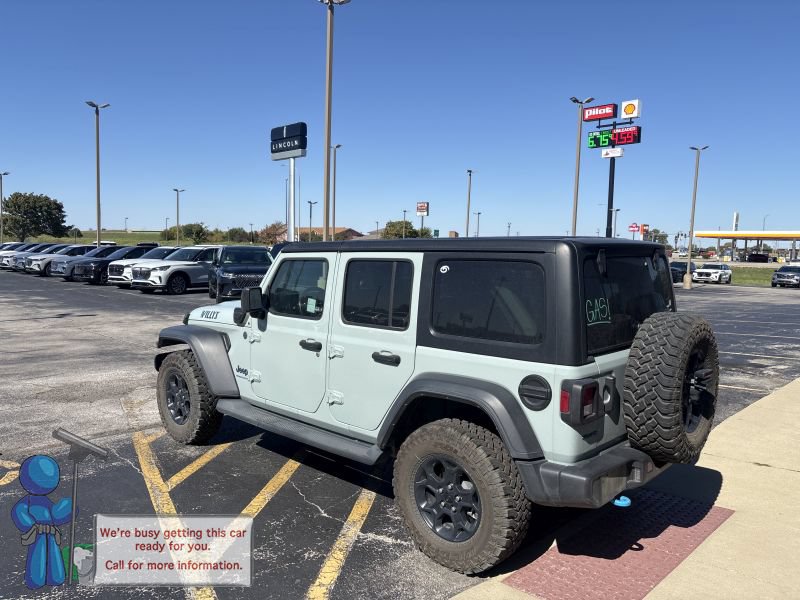 Used 2023 Jeep Wrangler Unlimited w/ Cold Weather Group AWD/4WD image 3