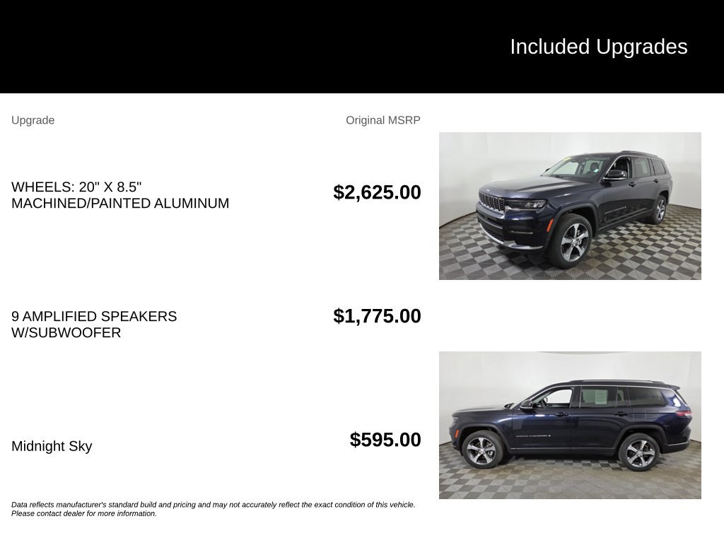 Used 2023 Jeep Grand Cherokee L Limited AWD/4WD image 6