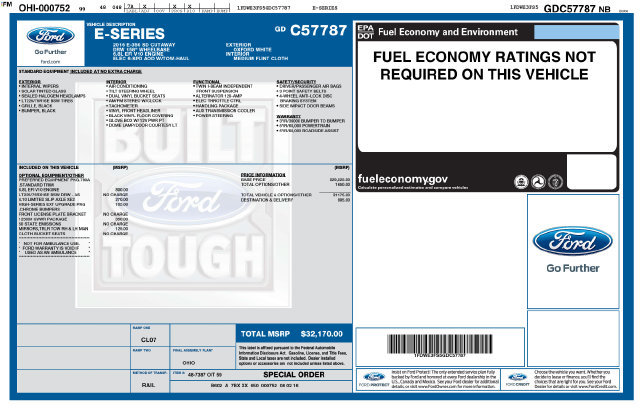Used 2016 Ford E-350 and Econoline 350 Super Duty RWD image 25