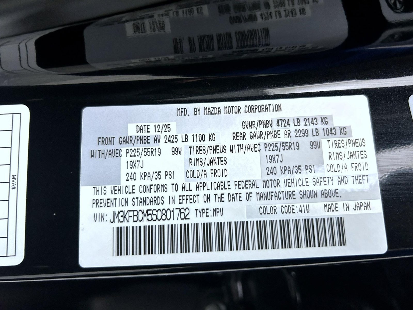 Used 2025 MAZDA CX-5 Carbon Edition AWD/4WD image 25