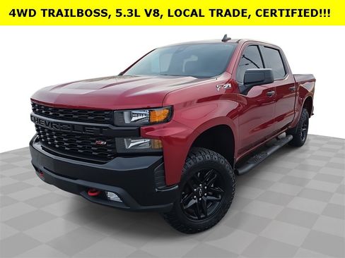 Certified 2021 Chevrolet Silverado 1500 Custom Trail Boss w/ Safety Confidence Package image 1