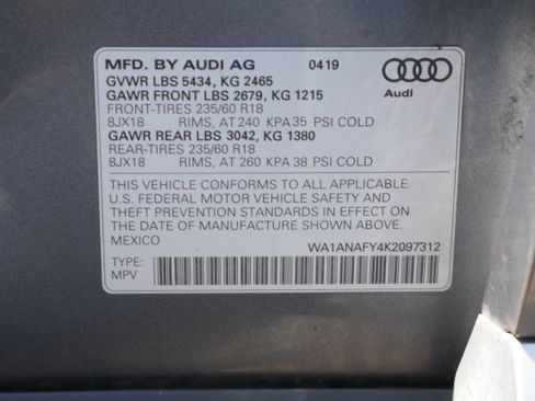 Used 2019 Audi Q5 2.0T Premium w/ Convenience Package AWD/4WD image 36