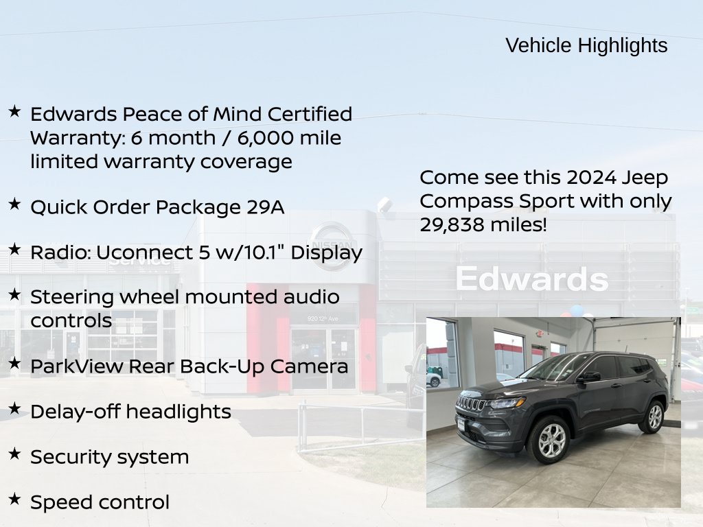 Used 2024 Jeep Compass Sport AWD/4WD image 10