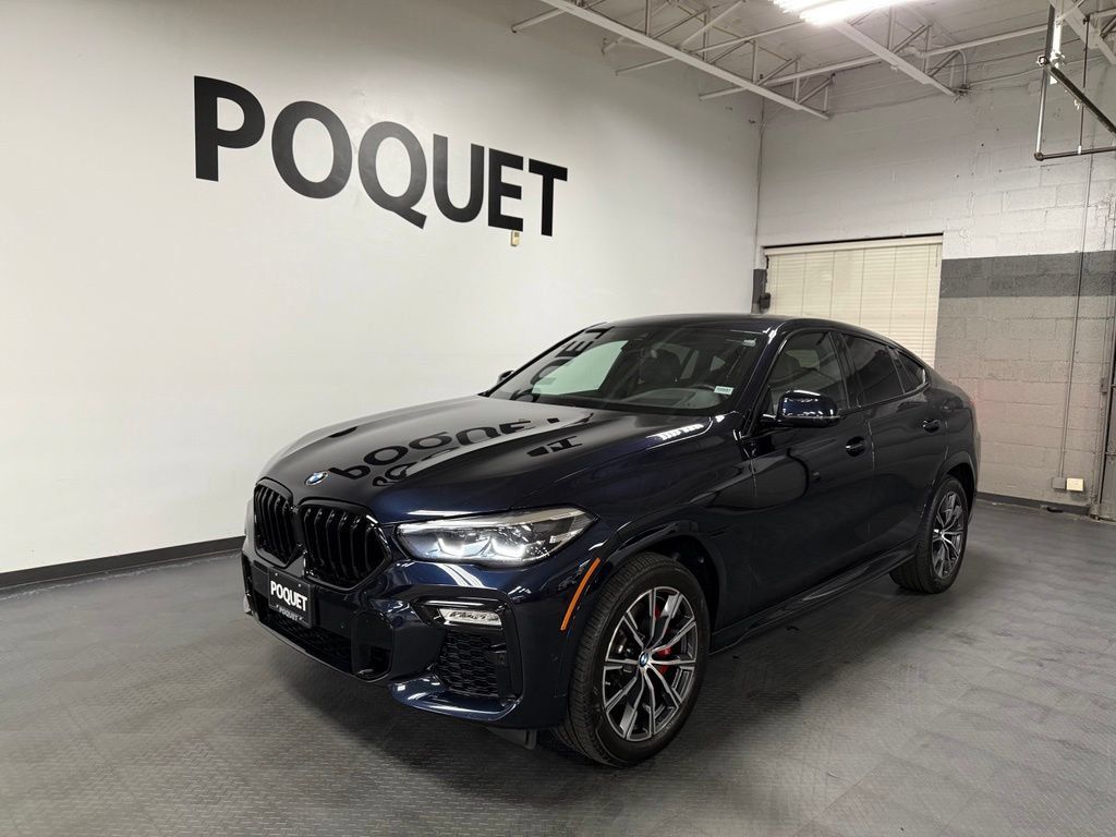 Used 2021 BMW X6 xDrive40i w/ M Sport Package AWD/4WD image 2
