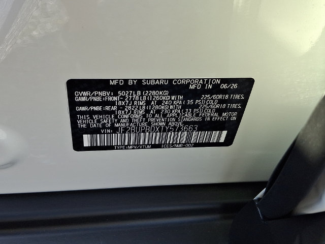 New 2026 Subaru Outback Premium AWD/4WD image 19