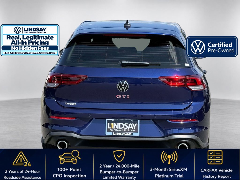 Certified 2023 Volkswagen GTI SE FWD image 5