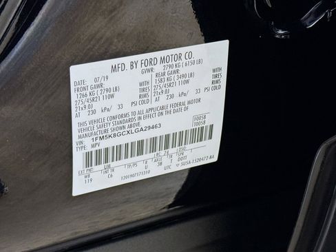 Used 2020 Ford Explorer ST w/ ST Street Pack image 38