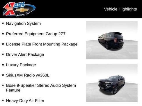 Certified 2023 Chevrolet Suburban Z71 w/ Luxury Package image 2