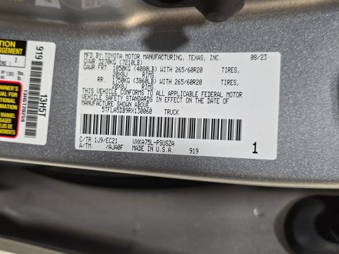 Used 2024 Toyota Tundra SR5 w/ TRD Sport Premium Package AWD/4WD image 38