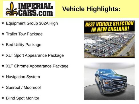 Used 2023 Ford F150 XLT w/ Equipment Group 302A High AWD/4WD image 3