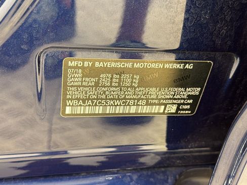 Used 2019 BMW 530i xDrive w/ M Sport Package AWD/4WD image 26