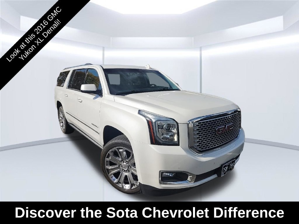 Used 2016 GMC Yukon XL Denali w/ Open Road Package AWD/4WD 360° Tour
