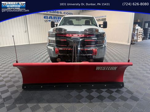 Used 2017 Chevrolet Silverado 3500 W/T w/ Snow Plow Prep Package AWD/4WD image 2
