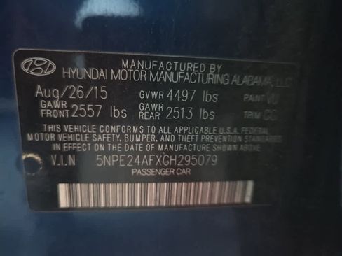 Used 2016 Hyundai Sonata SE FWD image 6