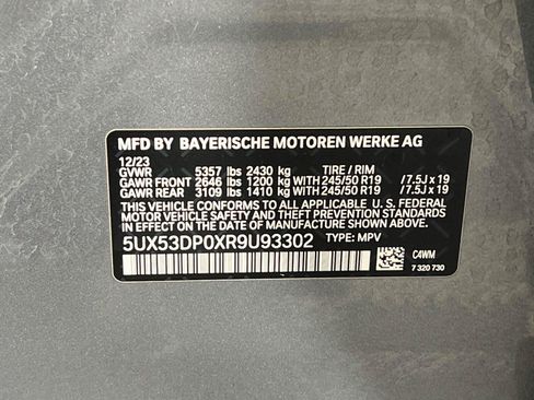 Used 2024 BMW X3 xDrive30i w/ Premium Package AWD/4WD image 33