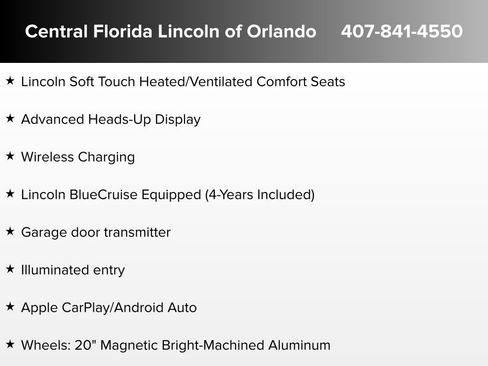 New 2025 Lincoln Aviator 2WD w/ Equipment Group 101A image 15