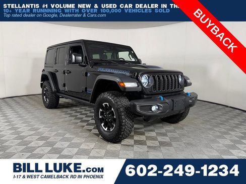 Used 2024 Jeep Wrangler Unlimited Rubicon 4xe AWD/4WD image 1