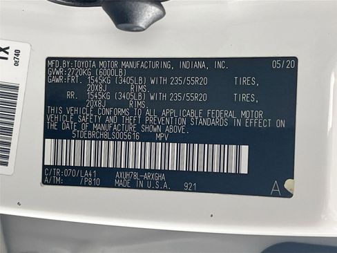 Used 2020 Toyota Highlander Platinum AWD/4WD image 30