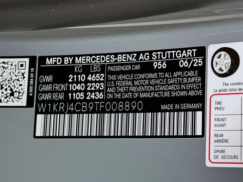 New 2026 Mercedes-Benz AMG GT 43 image 34