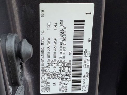 New 2026 Toyota Sequoia 1794 Edition image 33