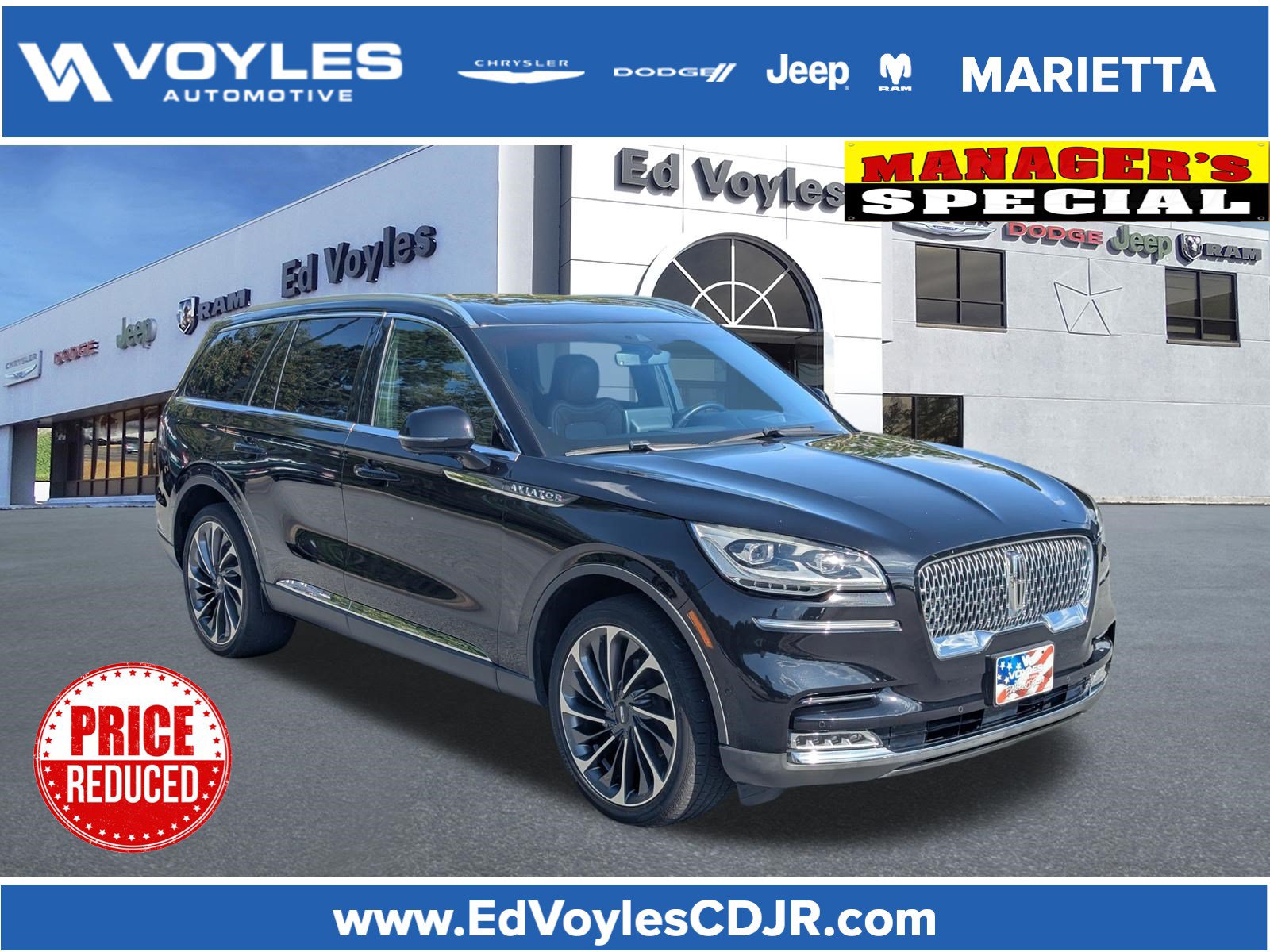 Used 2020 Lincoln Aviator Reserve w/ Equipment Group 202A AWD/4WD image 1