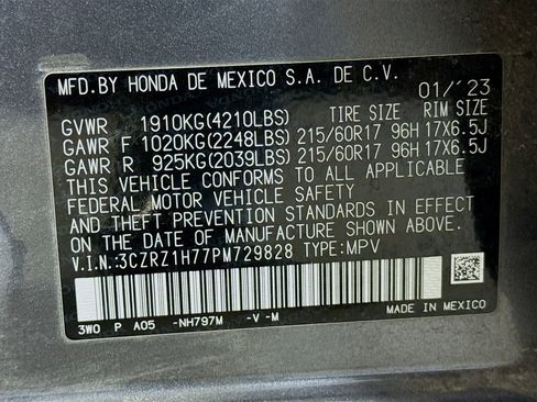 Used 2023 Honda HR-V EX-L image 30