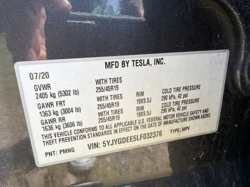 Used 2020 Tesla Model Y Long Range AWD/4WD image 19