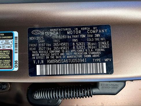 New 2026 Hyundai Palisade Calligraphy image 13