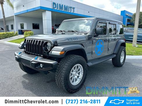 Used 2023 Jeep Wrangler Unlimited w/ Sun & Screen Package AWD/4WD image 1