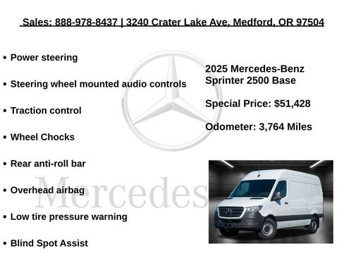Used 2025 Mercedes-Benz Sprinter 2500 image 10