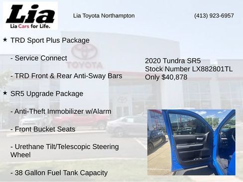 Used 2020 Toyota Tundra SR5 w/ TRD Sport Plus Package AWD/4WD image 21