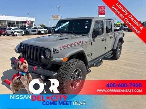 Used 2022 Jeep Gladiator Rubicon w/ LED Lighting Group AWD/4WD image 1